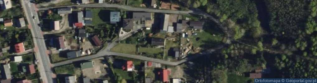 Zdjęcie satelitarne Wólka Łękawska ul.
