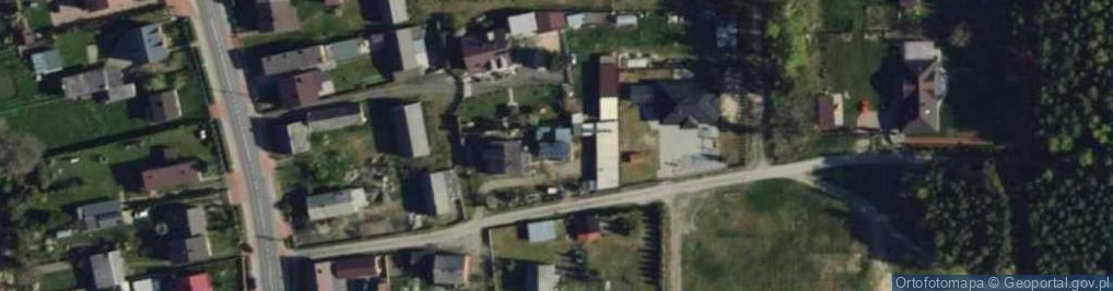 Zdjęcie satelitarne Wólka Łękawska ul.