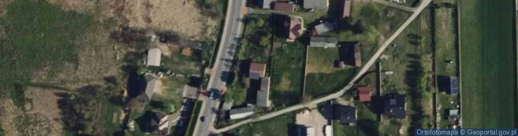 Zdjęcie satelitarne Wólka Łękawska ul.