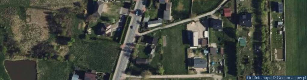 Zdjęcie satelitarne Wólka Łękawska ul.