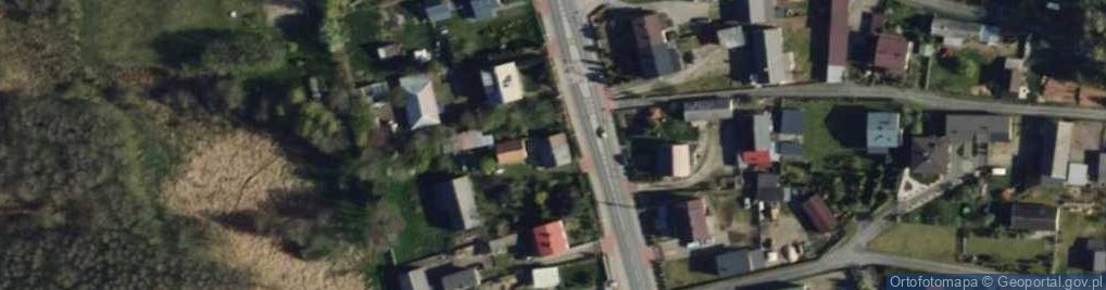 Zdjęcie satelitarne Wólka Łękawska ul.