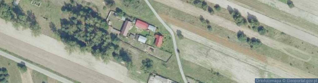 Zdjęcie satelitarne Wólka Pętkowska-Kolonia ul.