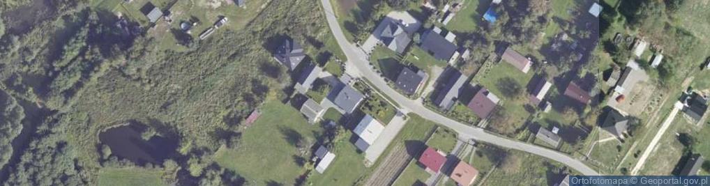 Zdjęcie satelitarne Wólka Żabna ul.