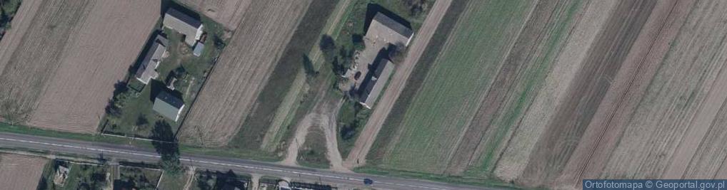 Zdjęcie satelitarne Wólka Zastawska ul.