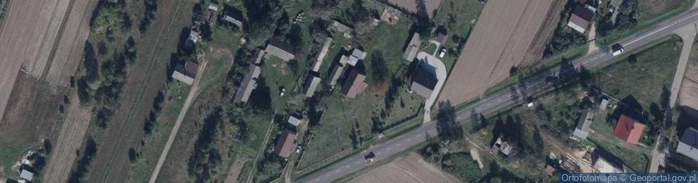 Zdjęcie satelitarne Wólka Zastawska ul.