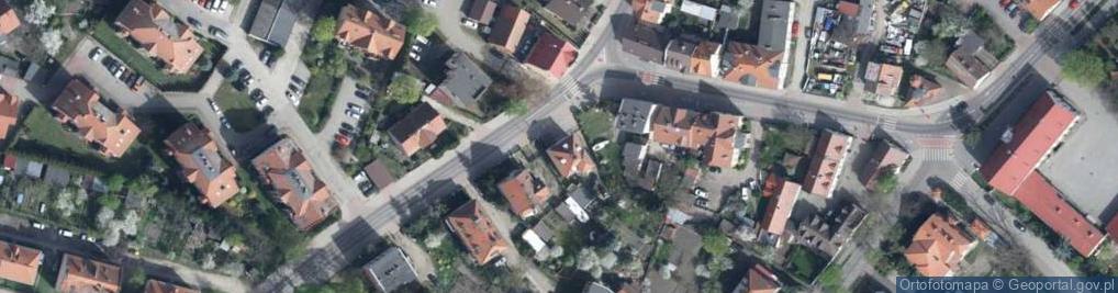 Zdjęcie satelitarne Wojska Polskiego ul.