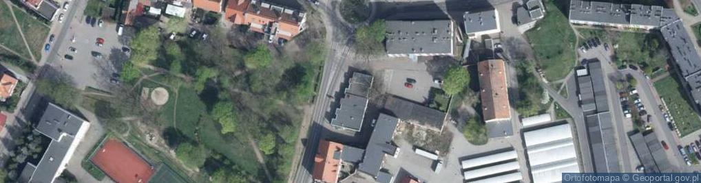 Zdjęcie satelitarne Wojska Polskiego ul.
