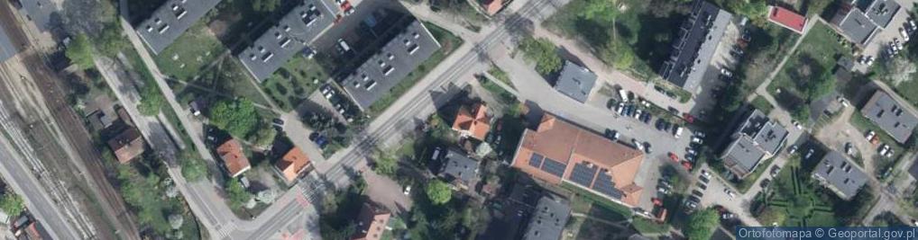 Zdjęcie satelitarne Wojska Polskiego ul.