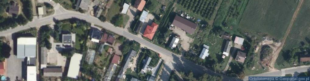 Zdjęcie satelitarne Worów ul.