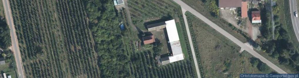 Zdjęcie satelitarne Worów ul.