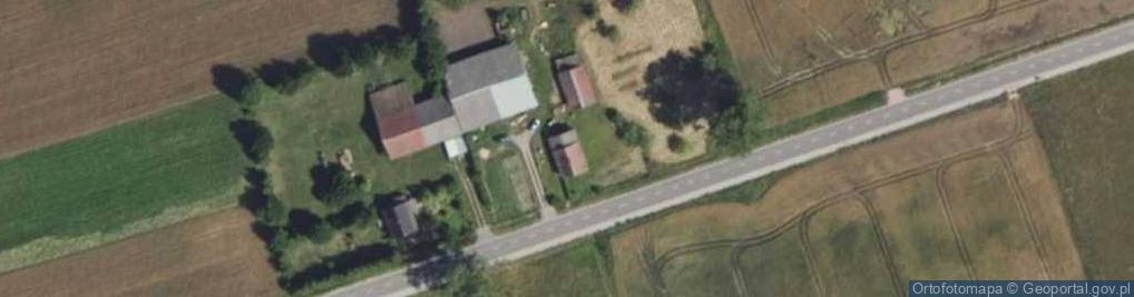 Zdjęcie satelitarne Woryny ul.