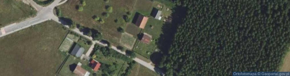 Zdjęcie satelitarne Woryny ul.