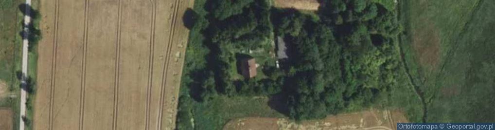 Zdjęcie satelitarne Woryny ul.