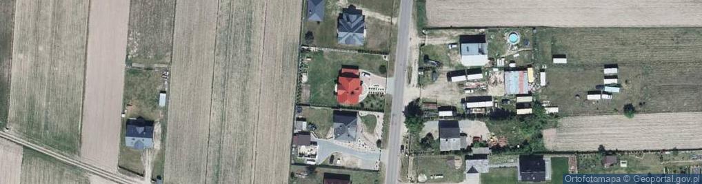 Zdjęcie satelitarne Woskrzenice Duże ul.