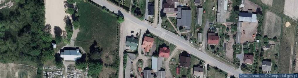 Zdjęcie satelitarne Woskrzenice Duże ul.