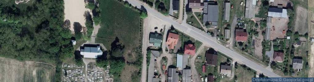 Zdjęcie satelitarne Woskrzenice Duże ul.