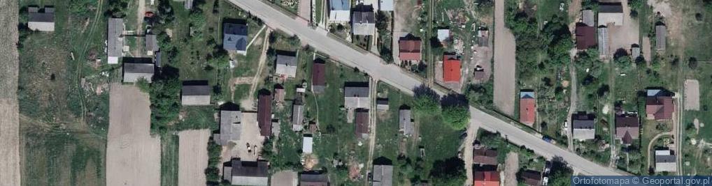 Zdjęcie satelitarne Woskrzenice Duże ul.