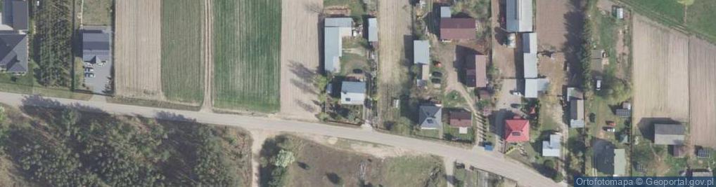 Zdjęcie satelitarne Woskrzenice Duże ul.