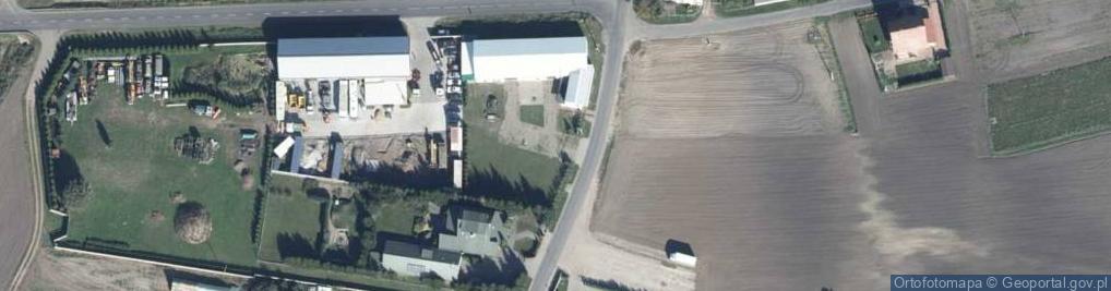Zdjęcie satelitarne Woźniki ul.