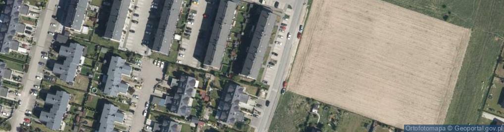 Zdjęcie satelitarne Wodna ul.