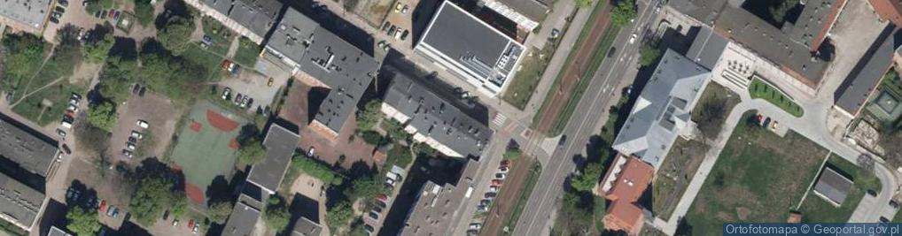 Zdjęcie satelitarne Worcella Stanisława ul.