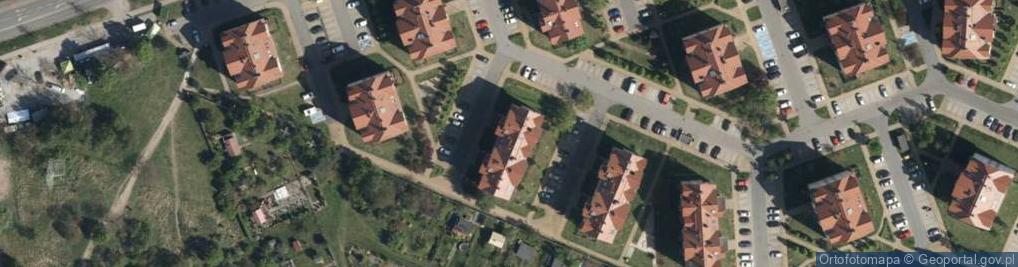 Zdjęcie satelitarne Wojanowska ul.