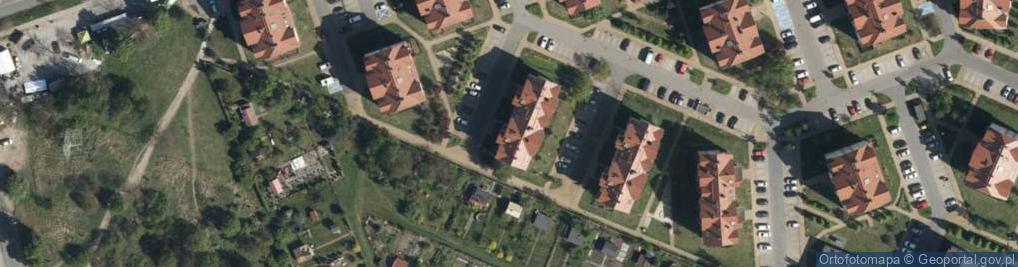 Zdjęcie satelitarne Wojanowska ul.