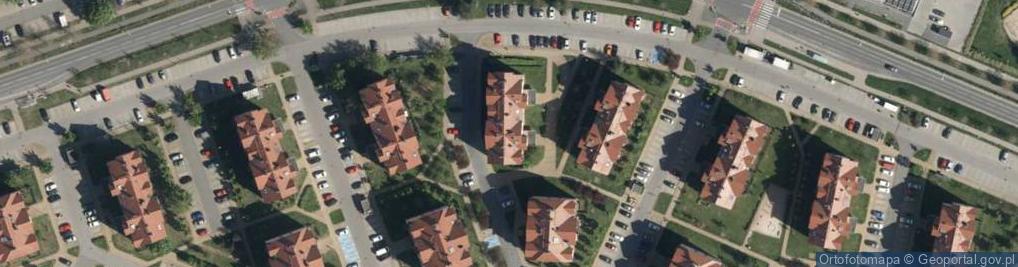 Zdjęcie satelitarne Wojanowska ul.