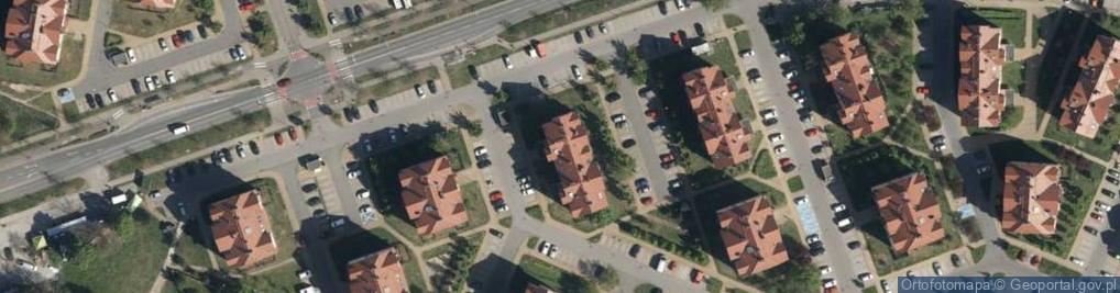 Zdjęcie satelitarne Wojanowska ul.