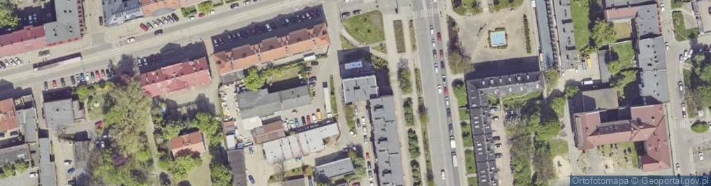 Zdjęcie satelitarne Wolności ul.