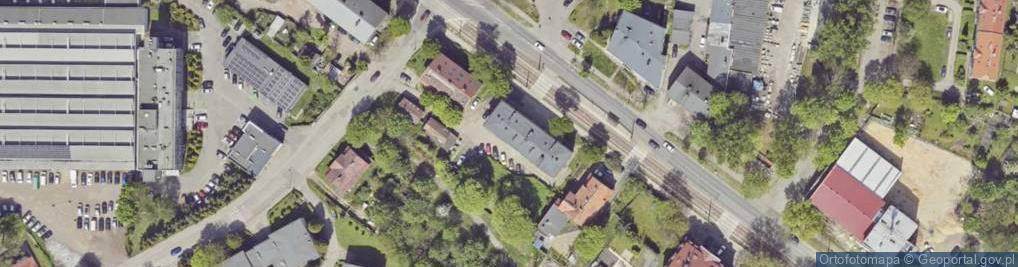 Zdjęcie satelitarne Wolności ul.
