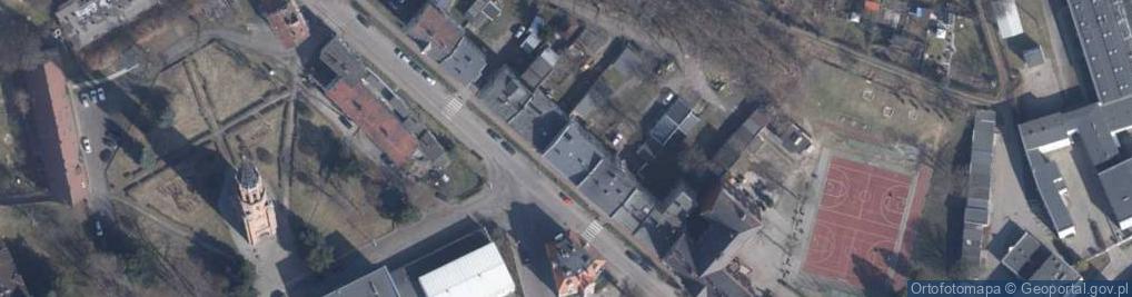 Zdjęcie satelitarne Wojska Polskiego ul.