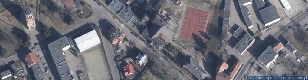 Zdjęcie satelitarne Wojska Polskiego ul.