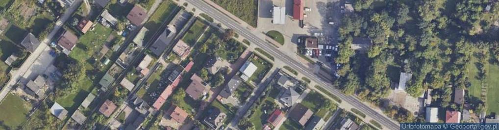 Zdjęcie satelitarne Wrzosowa ul.