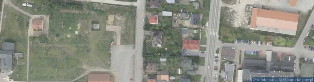 Zdjęcie satelitarne Wrzosowa ul.