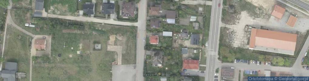 Zdjęcie satelitarne Wrzosowa ul.