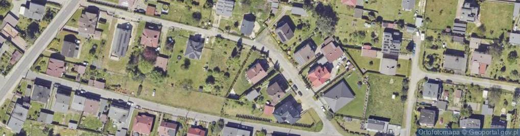 Zdjęcie satelitarne Wrzosowa ul.