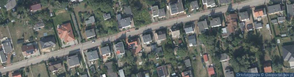 Zdjęcie satelitarne Wrzosowa ul.