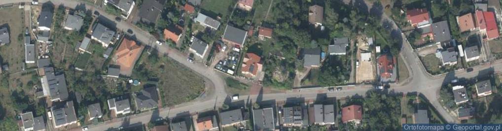 Zdjęcie satelitarne Wrzosowa ul.