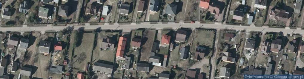 Zdjęcie satelitarne Wrzosowa ul.