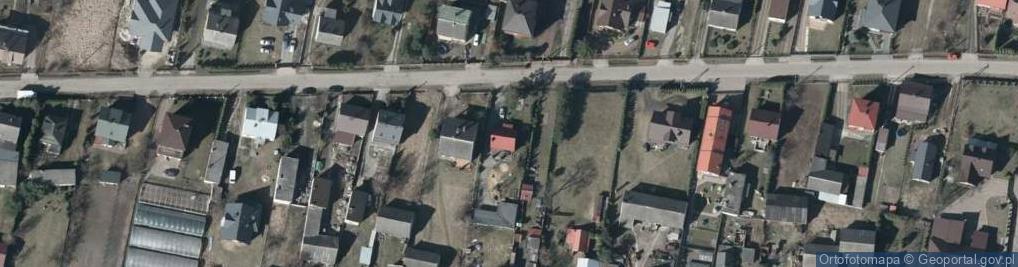 Zdjęcie satelitarne Wrzosowa ul.