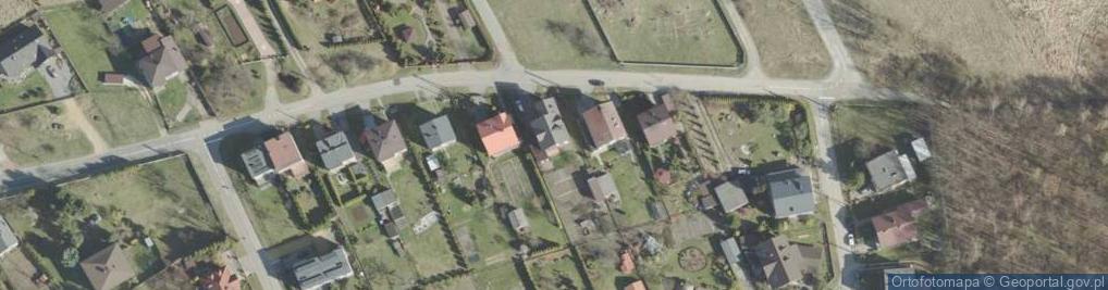 Zdjęcie satelitarne Wrzosowa ul.