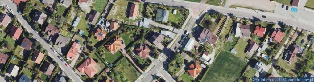 Zdjęcie satelitarne Wrzosowa ul.