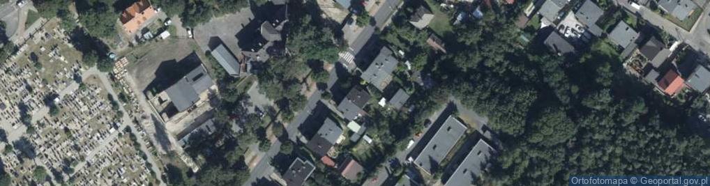 Zdjęcie satelitarne Wroniecka ul.