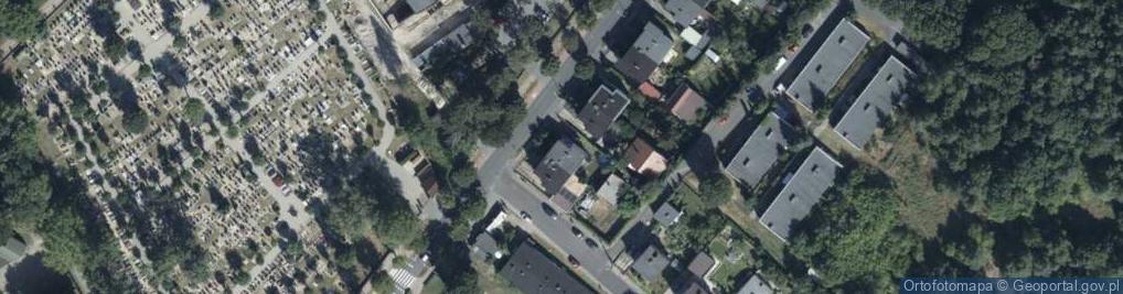Zdjęcie satelitarne Wroniecka ul.