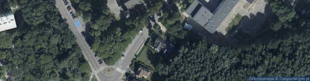 Zdjęcie satelitarne Wroniecka ul.