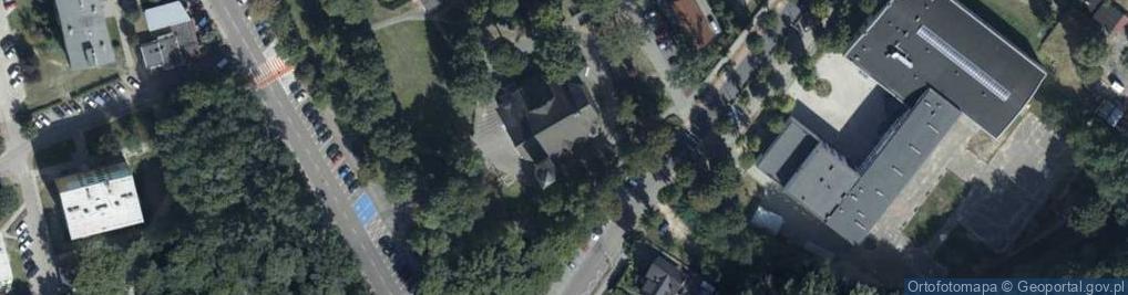Zdjęcie satelitarne Wroniecka ul.