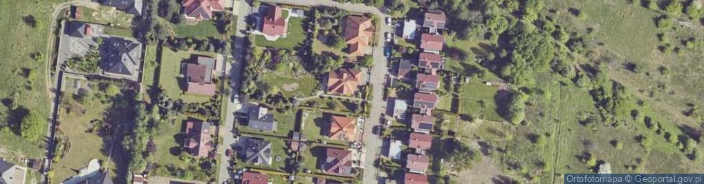 Zdjęcie satelitarne Wrzosowa ul.