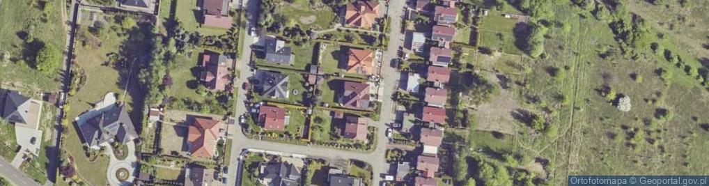Zdjęcie satelitarne Wrzosowa ul.