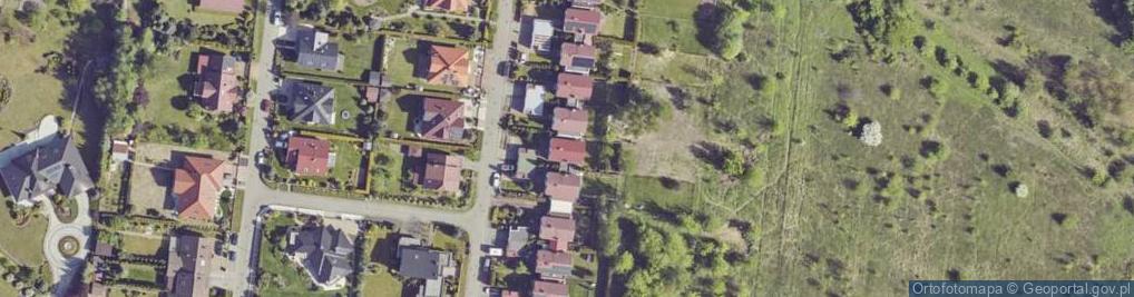 Zdjęcie satelitarne Wrzosowa ul.